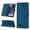 Blue, variant on Case for FLOODKING Motorola Moto G Stylus 5G 2023 Magnetic Clasp Shock-Resistant Wallet Case, Card Slot