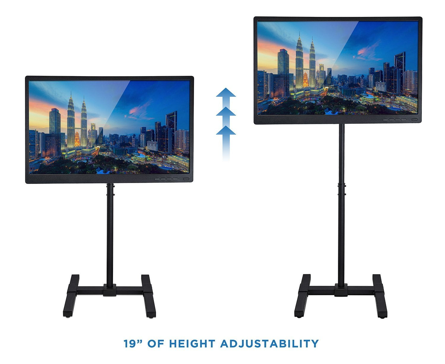 Mount It Tv Floor Stand Portable Pedestal Display Fits Lcd Led 13 42 Flat Panel Screens Mount It Tv Floor Stand Portable Pedestal Display Fits Lcd Led 13 42 Flat Panel Screens