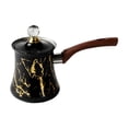 thumbnail image 1 of Cafetera turca de acero inoxidable con mango ergonómico, jarra de café profesional 550 ml, 1 of 9