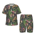 thumbnail image 1 of Balery Forest Animals And Plants Conjunto de Pijama Infantil de Manga Corta con Estampado – Ropa de Dormir de Algodón Suave-Large, 1 of 6