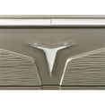 thumbnail image 3 of Pemberly Row Contemporary 5-Drawer Chest Made with Wood in Silver, 3 of 8