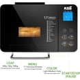 thumbnail image 2 of Máquina de pan KBS Pro de acero inoxidable, 2 libras, 17 en 1 con dispensador, 2 of 9