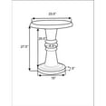 thumbnail image 5 of Jorf Accent Table White Wash Distressed Finish, 5 of 5