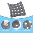 thumbnail image 4 of Uxcell Inflatable Seat Cushion, Portable Air Chair Cushions Square Seat Pad, Gray 2 Pack, 4 of 6