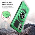 thumbnail image 6 of 6goodeals Series For Nokia Style+ 5G, Nokia G400 5G Phone Case with Tempered Glass Screen Protector, Full-Body [Military-Grade], Magnetic Car Mount Ring Holder, Heavy-Duty Case - Green, 6 of 7