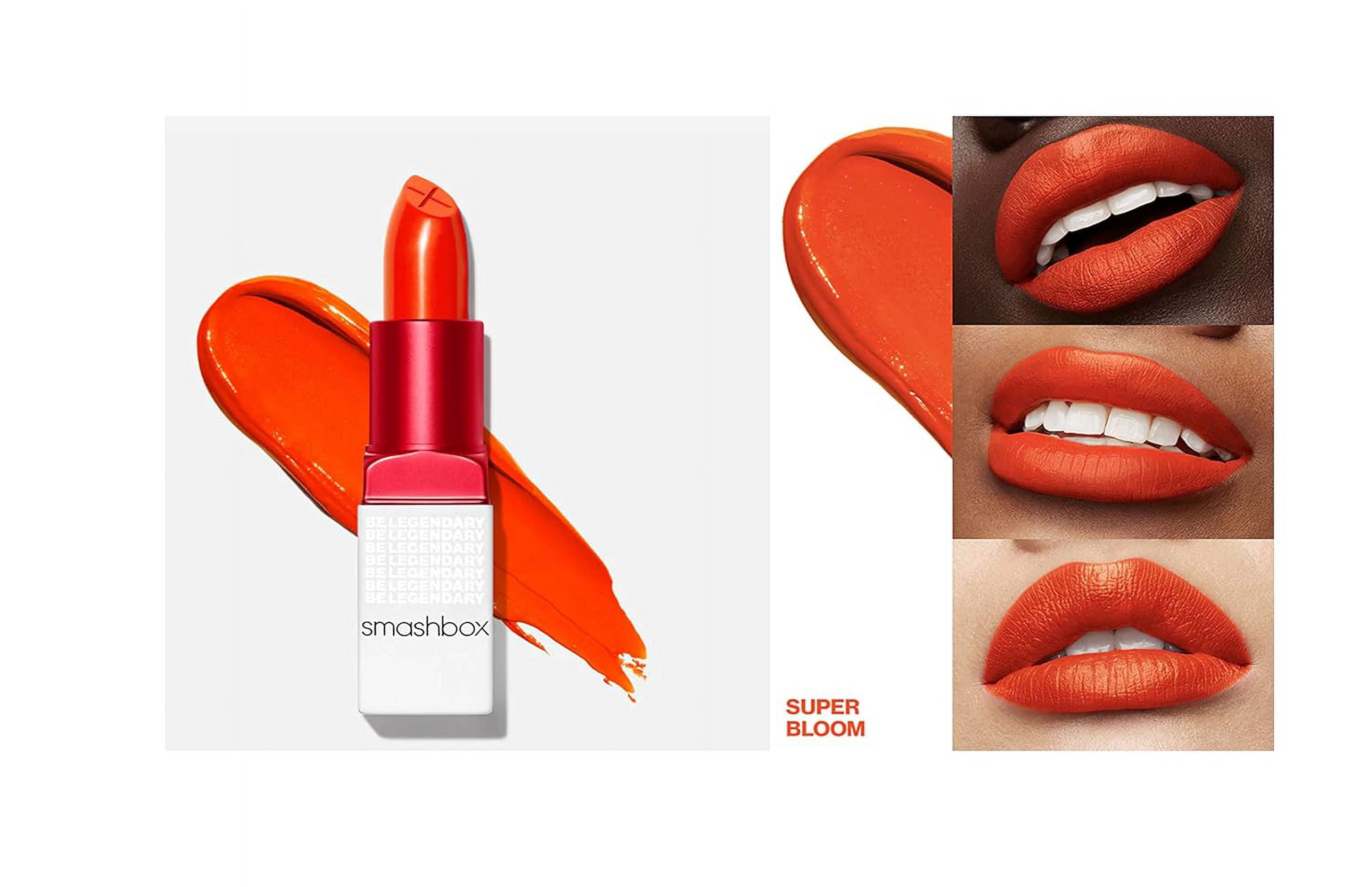 Smashbox Be Legendary Prime  and  Plush Lipstick - Super Bloom