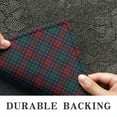 thumbnail image 6 of Green and Red Christmas Plaid Pattern Door Rugs,Washable Non Slip Door Mats Indoor,Decorative Door Mats,Entry Mat Indoor for Entrance,Bedroom,Kitchen,Bathroom,17"x30", 6 of 6