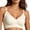 White, variant on Seamless Bra Wireless Push Up Soft Padded Cup Comfortable High Support Daily Underwear 36c Push up Bras for Women