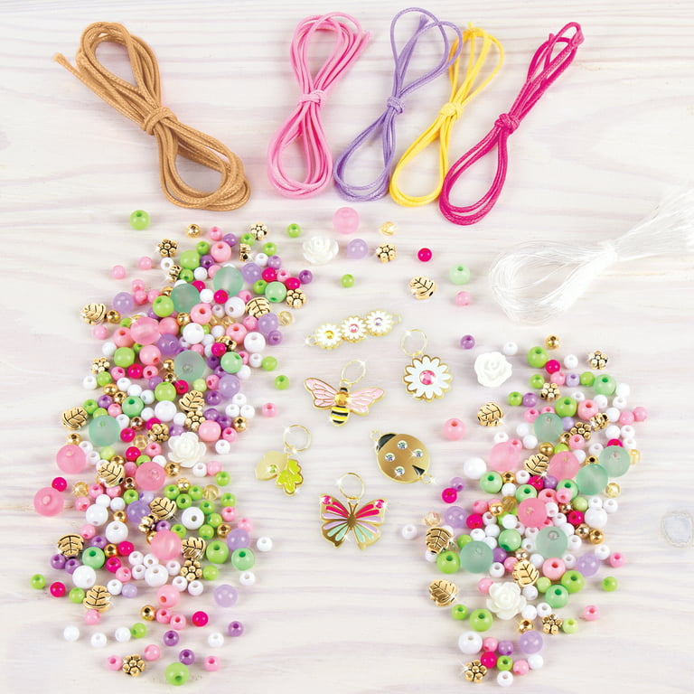 Make It Real - Crystal Dreams: Spellbinding Jewelry & Gems - DIY Charm  Bracelet Making Kit - Friendship Bracelet Kit with Beads, Charms & Cord -  Arts