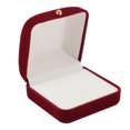 thumbnail image 1 of Joyero De Terciopelo, Elegante Joyero De Viaje Con Terciopelo Premium Para Exhibición Y Almacenamiento Sorpresa De Compromiso, Boda Y Cumpleaños, 1 of 7