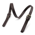 thumbnail image 2 of Bolso PU Cuero Flexibles Ropas Messenger Bag Straps Crossbody Pack Billet Decoración de la cartera Reemplazo Piezas DIY Accesorio 71cm Café oscuro 2pcs Inevent AP004434-03, 2 of 7