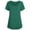 Green, variant on Celivon Womens Maternity Nursing Tops Short Sleeve Rushed Hem Breastfeeding Shirt Flattering Comfy Pregnancy Clothes