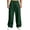 Dark Green_010, variant on Domuza Baggy Sweatpants for MenWide Leg Elastic Waist Drawstring Athletic Loose Jogger Lounge Sweat Pants with Pockets Army Green S