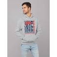 thumbnail image 2 of Retro Cool Explosion - 'Coldest Drink In Town' ICEE Graphic Men's Hoodie, 2 of 4