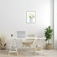 thumbnail image 2 of Stupell Industries Classic White Flower Bouquet Vintage Text Script Graphic Art Gray Framed Art Print Wall Art, Design by Lettered and Lined, 2 of 8