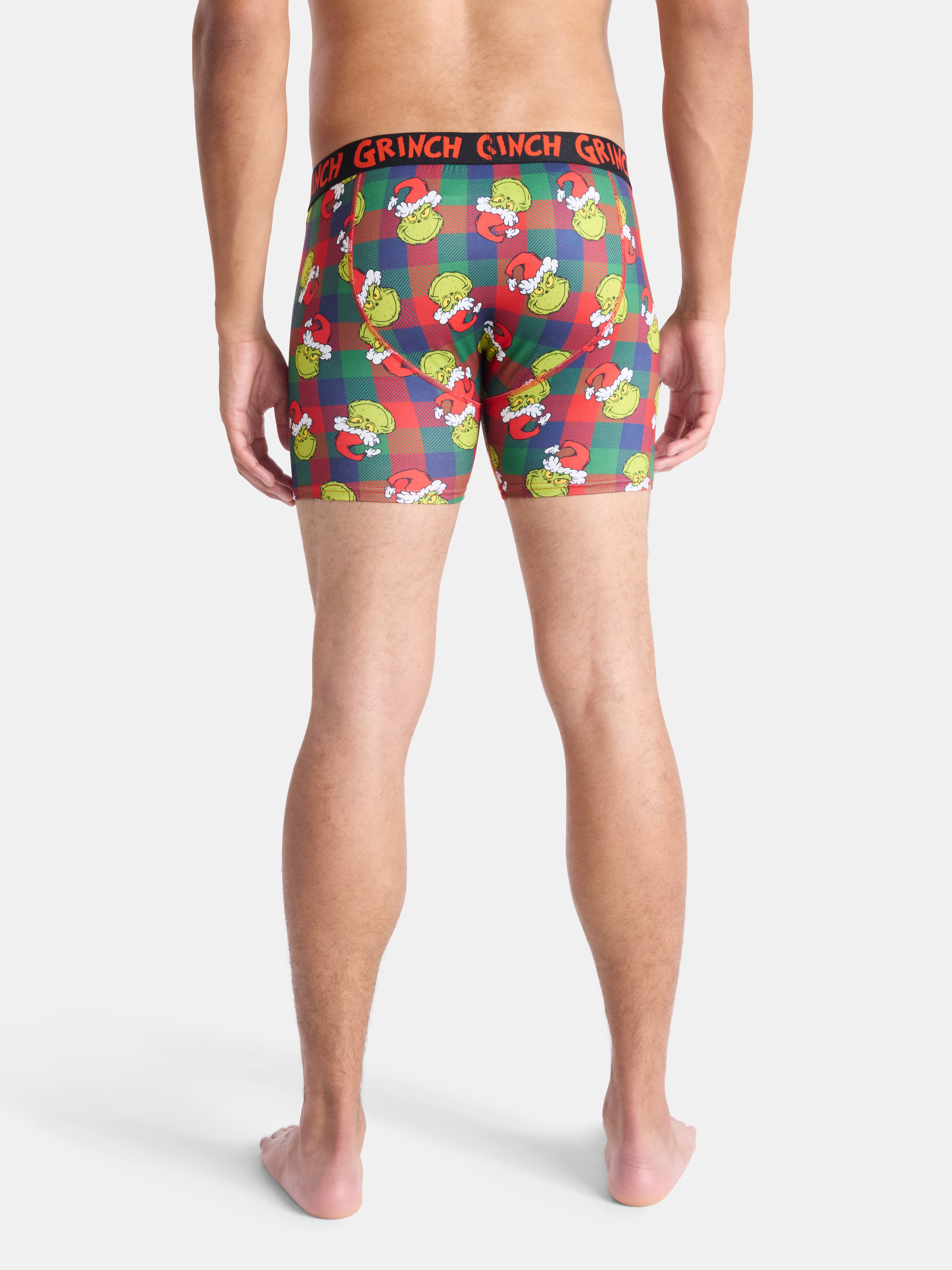 Dr. Seuss The Grinch Men’s Boxer Briefs, 2-Pack, Sizes S-XL