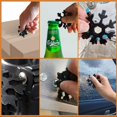 thumbnail image 3 of 18-in-1 Snowflake Multitool Screwdriver Stainless Steel Wrench Keychain Multi-Tool Christmas Gifts for Him Men, 3 of 3