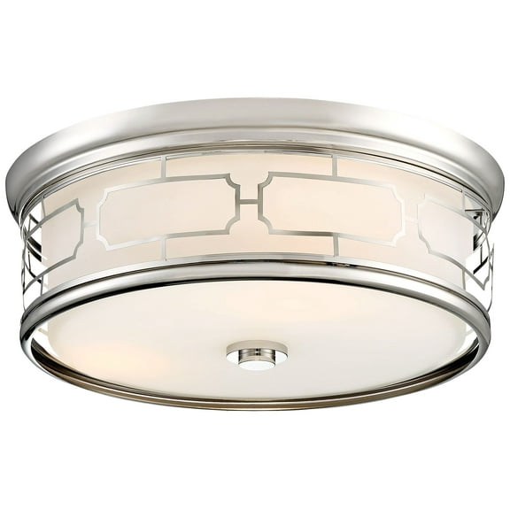 Minka Lavery - 30W 1 LED Flush Mount in Transitional Style - 6 inches tall by 16