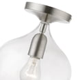 thumbnail image 2 of Livex Lighting - Aldrich - 1 Light Semi-Flush Mount In Transitional Style-9.25, 2 of 10