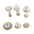 thumbnail image 3 of Wires Wheel, 9Pcs Stable Working Wide Application Drill Wire Brush  for Metal, 3 of 8