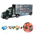 thumbnail image 4 of Juguete transportador de animales, camión transportador de animales, coche transportador deslizante, juguete para niños, durabilidad mejorada, 4 of 8