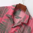thumbnail image 4 of Prix Réduit! Aqestyerly Chemise Décontractée Hawaïenne à Manches Courtes Colorée pour Hommes, 4 of 6