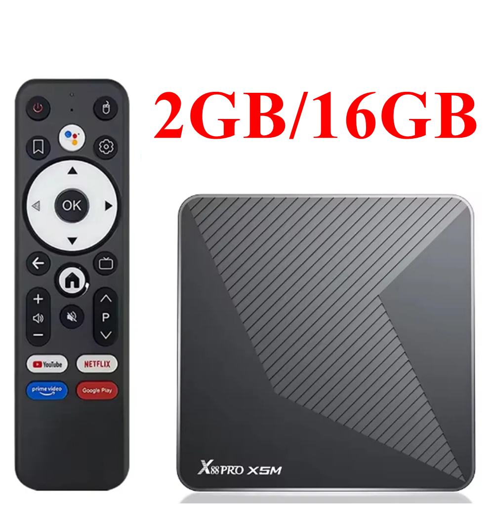 TV BOX X88 PRO X5M Android 14 Amlogic S905X5M Quad Core 4K LAN