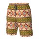 thumbnail image 4 of Balery Aztec Traje de Baño Estilo Hawaiano para Hombre, Shorts de Secado Rápido con Bolsillos-Medium, 4 of 6