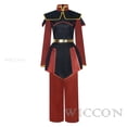 thumbnail image 3 of Anime Avatar Cosplay The Last Airbender Azula Cosplay Sets Cosplay Disfraz Halloween Cosplay Ropa con Peluca Traje xxxl, 3 of 4