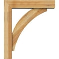 thumbnail image 3 of Ekena Millwork 6"W x 26"D x 30"H Thorton Block Rough Sawn Bracket w/ Offset Brace, Western Red Cedar, 3 of 25