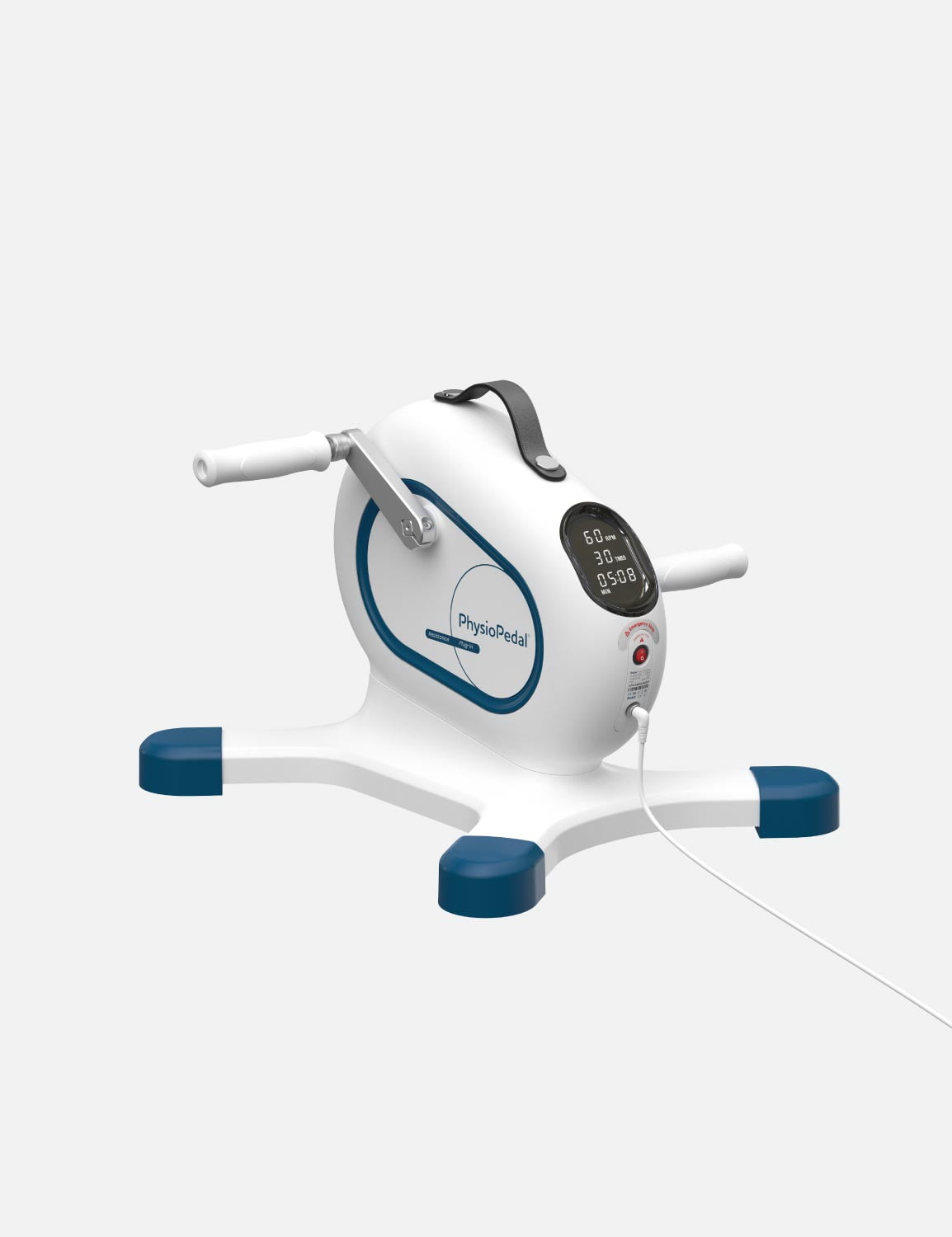PhysioPedal Motorized Arm & Leg Exerciser with Adjustable Resistance, Digital Display and Remote Control for Full-Body Low-Impact Workouts