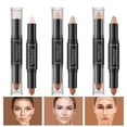 thumbnail image 6 of Contour Stick,Dual-Ended Full Coverage Wonder Stick,Color Corrector Concealer Stick,Contouring Highlighting Foundation,Highlighter Cream Pen Makeup, 6 of 9