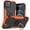 Orange, variant on SaniMore for iPhone 14 6.1" 2022 Case, [360°Rotating Kickstand] [Magnetic Car Mount]Shockproof Anti-drop Tri-layer Matte Hybird Rugged Heavy Duty Protective Shell For iPhone 14, Purple