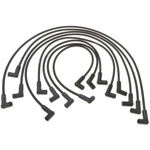 Spark Plug Wire Set - Compatible with 1975 - 1977 Chevy K20 1976