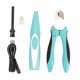 thumbnail image 1 of Kit cortaúñas eléctrico recargable de acero inoxidable para mascotas, cortaúñas para patas de perro con luz LED para perros y gatos., 1 of 14