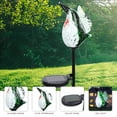 thumbnail image 6 of MUMTOP 33.5" Solar Hummingbird Garden Stake Outdoor Decorative Lights Metal Glass, 6 of 9