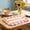 🔥 Pink_Hot, variant on ZYXWVU Table Placemats Ruffled Striped Fabric Placemats Rectangular Washable Dining Mats for Kitchen Dining Table Decor Heat Resistant Table Setting