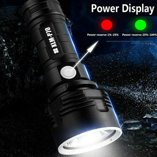 XLM-P70 Lampe de poche LED haute puissance 30 000 – 10 000 lumens