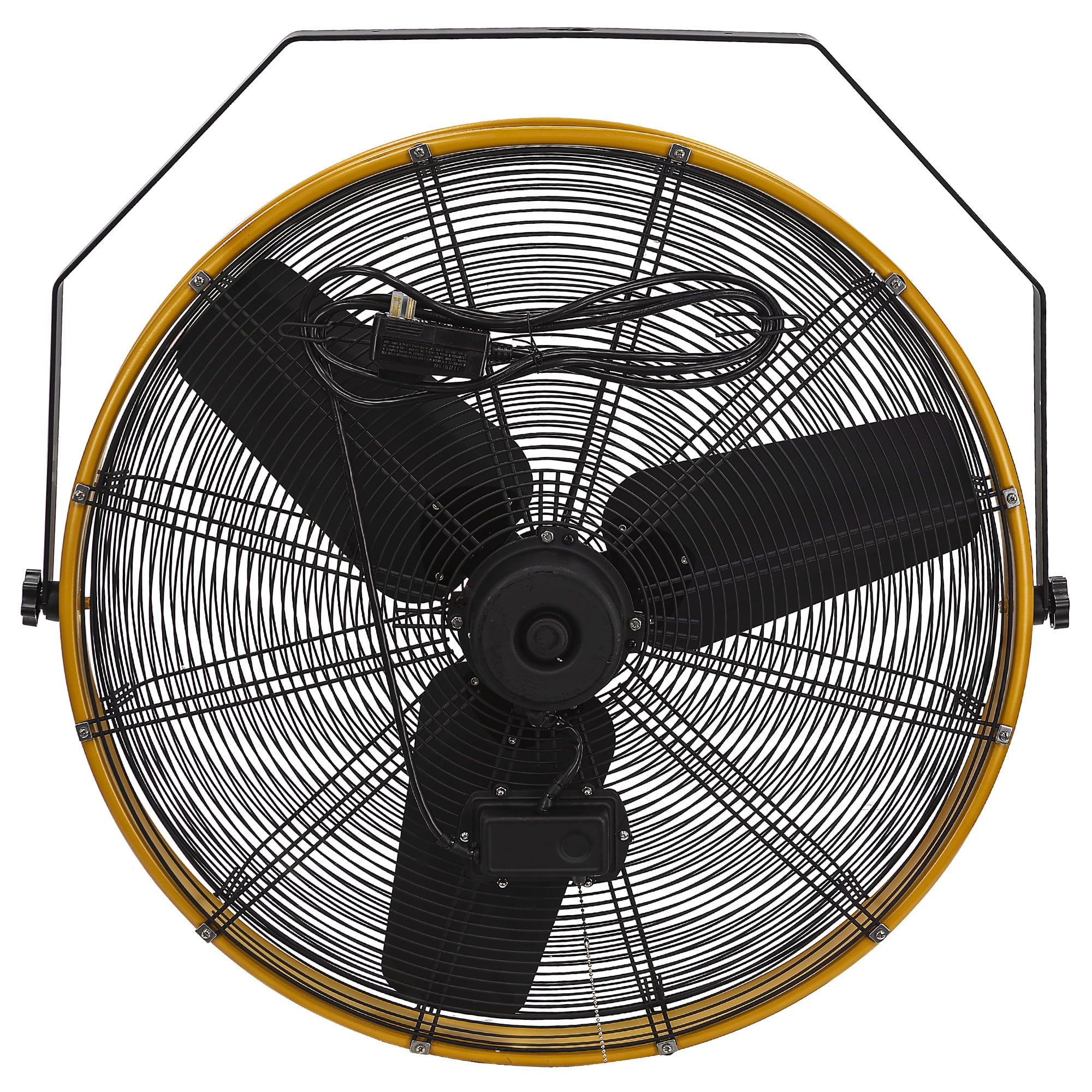 Caterpillar® fan 30" Indoor/Outdoor IPX4 Weatherproof High-Velocity Wall Mounted Shroud Fan, 8,900 CFM