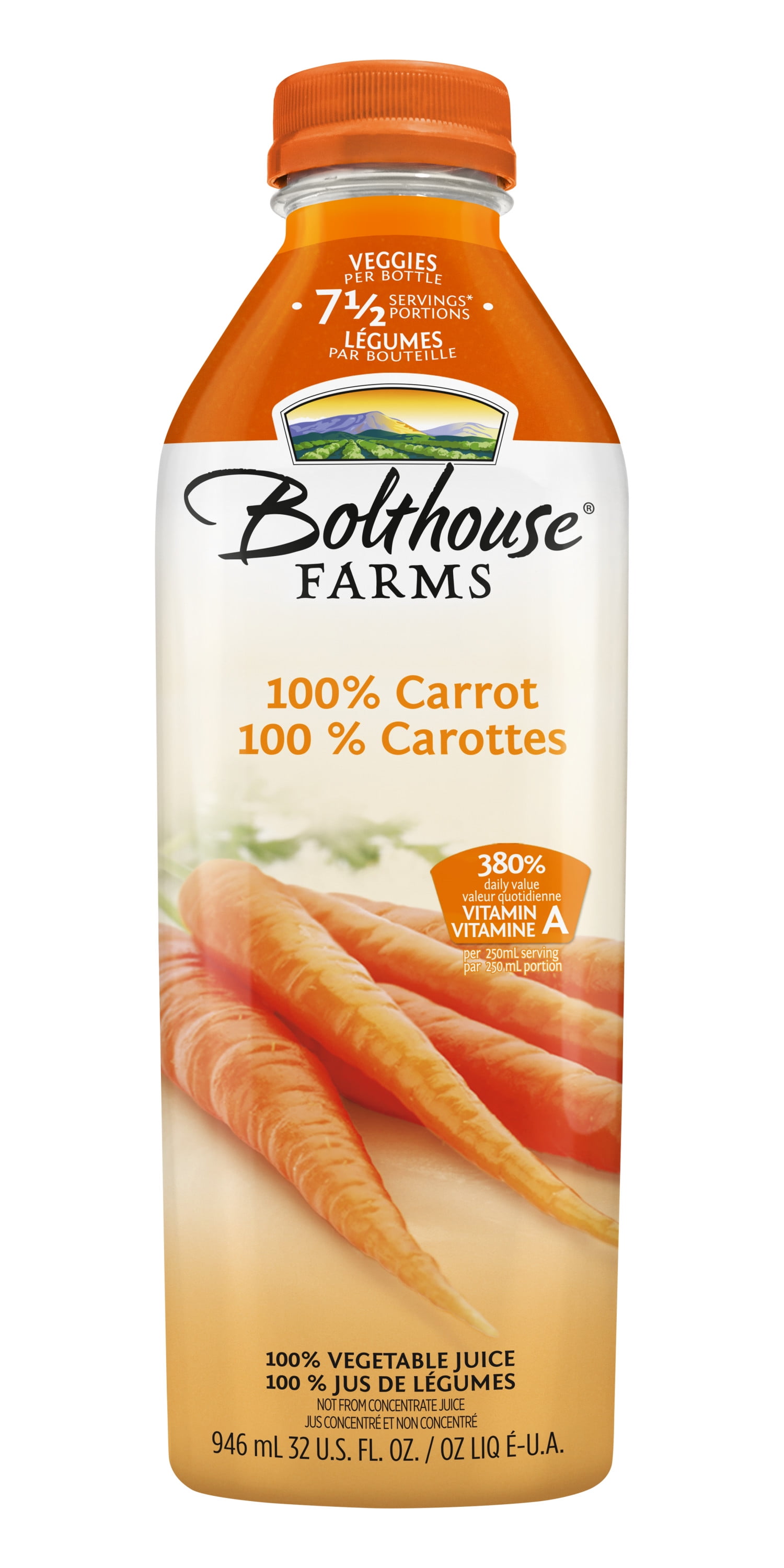 Bolthouse Farms 100 Carrot Vegetable Juice, 32 oz