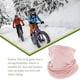 thumbnail image 4 of Naiovety Braga para el cuello a prueba de frío, seda helada, Color brillante, Unisex, cómodos bucles para las orejas, durabilidad, accesorios para Ciclismo Rosa claro Naiovety OD019386-16, 4 of 6