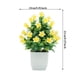 thumbnail image 3 of Plantas artificiales en maceta, arreglos florales artificiales para escritorio, hogar y jarrón decorativo de plástico para salón, dormitorio y baño, 3 of 6
