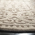 thumbnail image 3 of SAFAVIEH Cambridge Joseph Geometric Wool Area Rug, Tan/Multi, 8' x 8' Round, 3 of 8