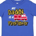 thumbnail image 4 of Inktastic My Daddy is a Firefighter with Fire Truck Boys or Girls Toddler T-Shirt, 4 of 5