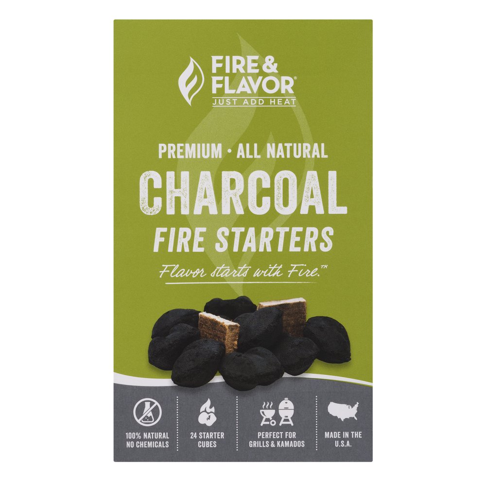 Fire & Flavor Charcoal Fire Starters, 1.0 CT