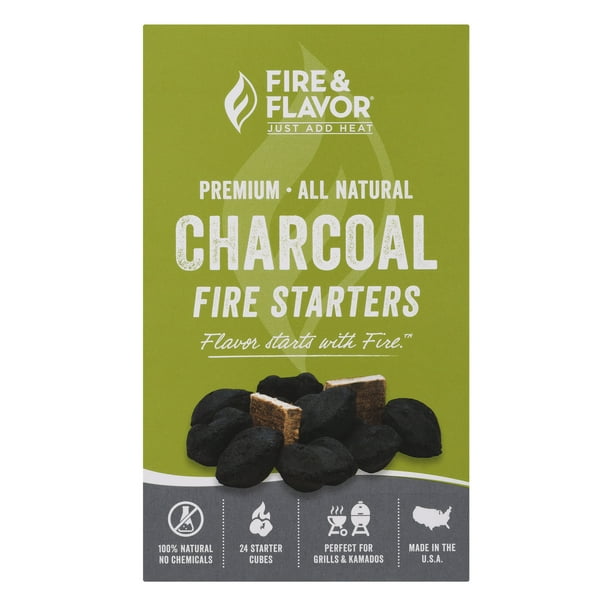 Fire & Flavor Charcoal Fire Starters, 1.0 CT