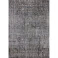 thumbnail image 1 of Ahgly Company Machine Washable Indoor Rectangle Industrial Modern Carbon Gray Area Rugs, 2' x 5', 1 of 7