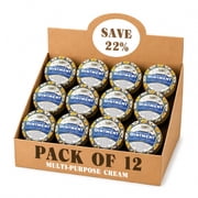 Rawleigh Medicated Ointment for Cold, Flu, & Nasal Irritation, 12 Big Tins of 4.5 oz