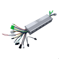 Dual Drive Controller Electric Bike Brushless Motor Controller DC Electric Intelligent Motor Controller 48V/60V 350W,1 x Dual Drive Controller,Silver