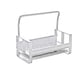 thumbnail image 1 of Wosthever Estante para fregadero de cocina, toallero, escurridor de paños de cocina, organizador de soporte de almacenamiento, cuenco para platos, Almacenamiento y organización del hogar Plata 17cm Wosthever HA070316-03, 1 of 6